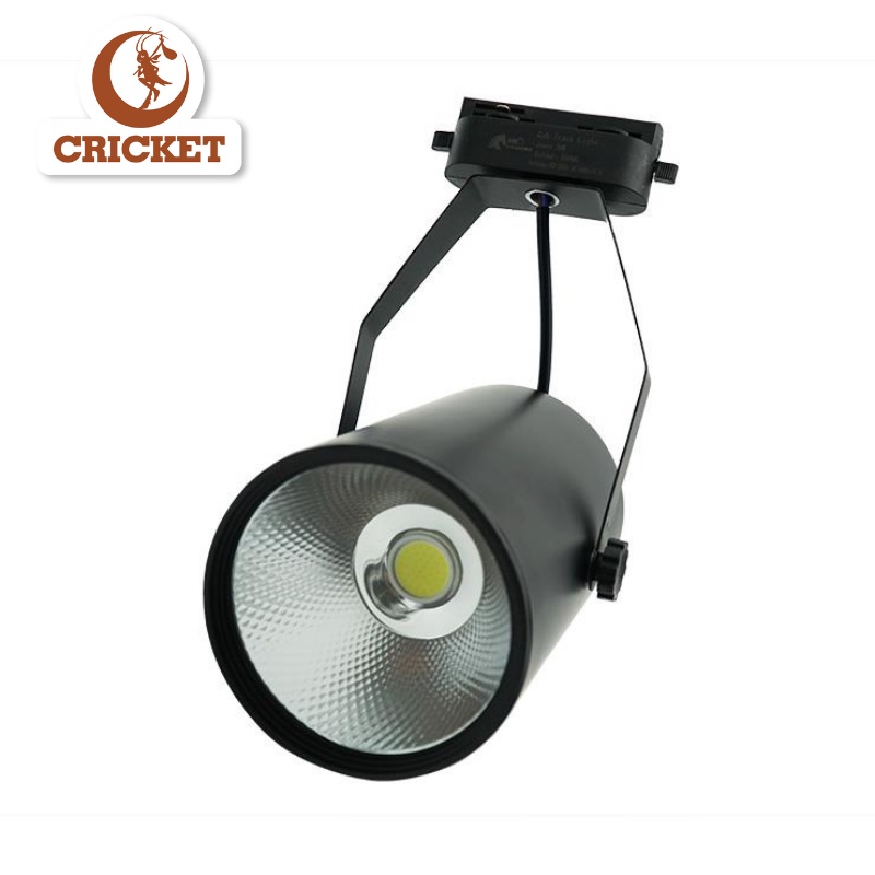 (Xả kho bán giá siêu rẻ) Đèn LED Rọi Thanh Ray COB 12W - Dạng ống bơ vỏ đen, hàng loại tốt