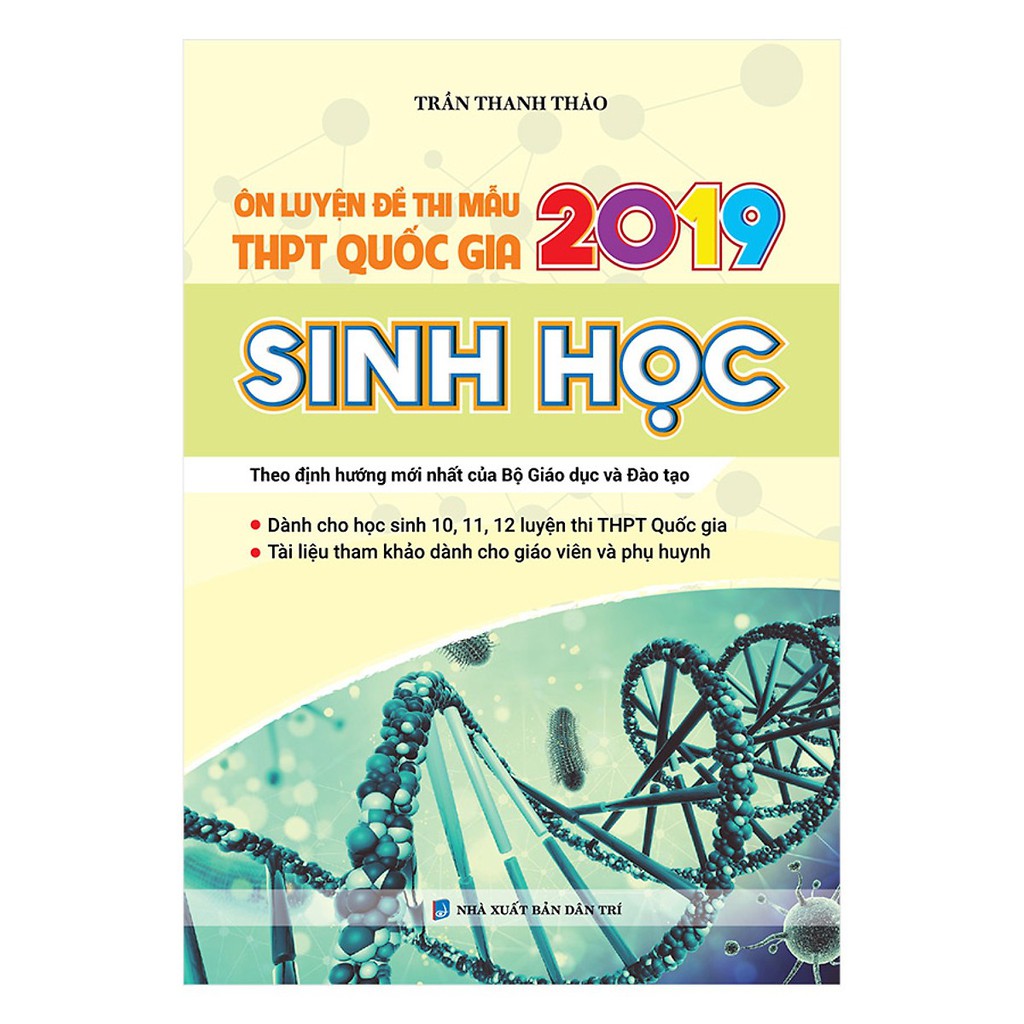 Sách - Ôn luyện đề thi mẫu THPT QG 2019 Sinh học