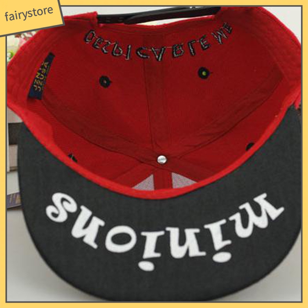 Mũ Snapback Hoạ Tiết Hoạt Hình Dễ Thương Cho Bé