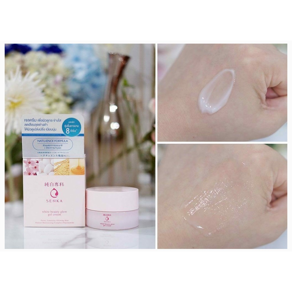 Kem Dưỡng Trắng, Cấp Ẩm, Mờ Thâm Nám Senka Cream