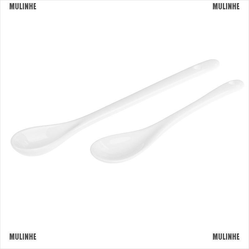 Muỗng Cà Phê Bằng Sứ Tay Cầm Dài Tiện Dụng