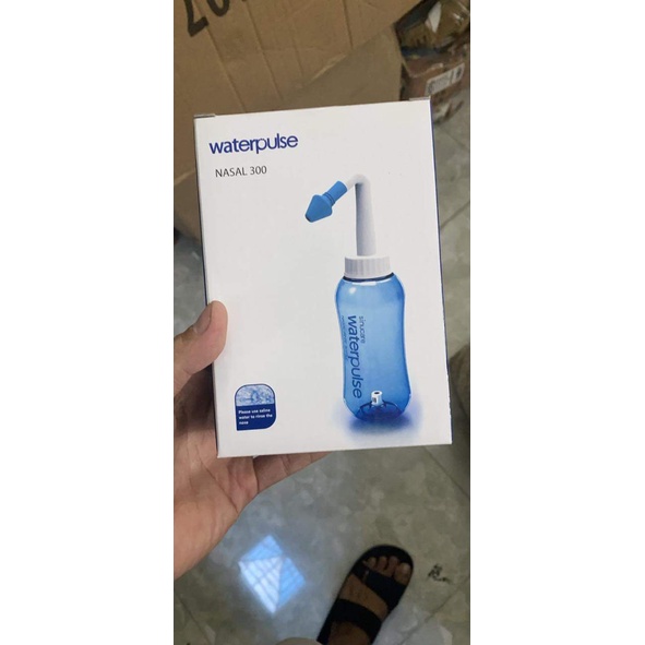 Bình Rửa Mũi Water Pulse Giúp Làm Sạch Khoang Mũi, Loại Bỏ Bụi Bẩn, Phấn Hoa.