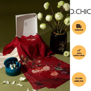 Áo Dài D.CHIC hoa chuông đỏ 1831615