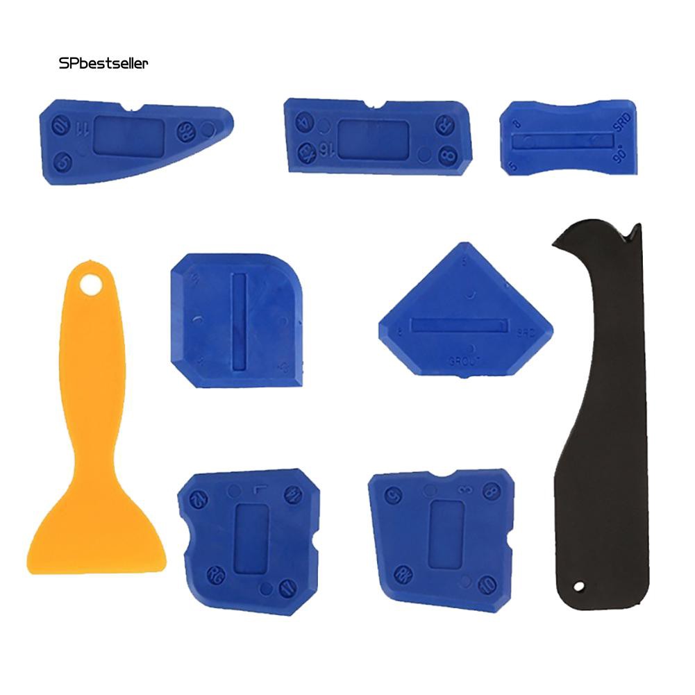 Bộ 9 thanh cạo trét kín bằn nhựa và silicone đầy tiện lợi