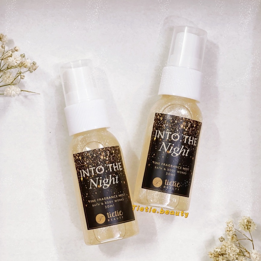 Xịt thơm toàn thân ánh nhũ kim tuyến Into The Night