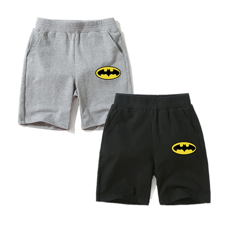 Quần Short Cotton In Logo Batman Cho Bé Trai Quần mùa hè bé trai