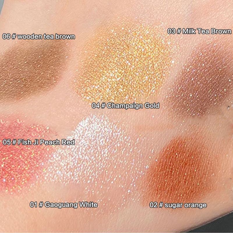 Phấn Mắt Dạng Bút Kèm Cọ Trang Điểm Mềm Mịn Lâu Trôi Chống Thấm Nước YOUYO