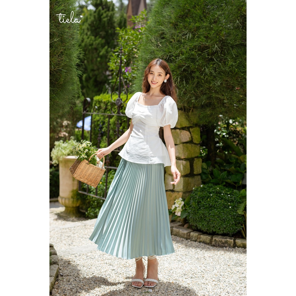 TIELA Áo kiểu nhún ngực-Jeny Top
