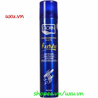 Keo Xịt Tạo Kiểu Tóc 420Ml Glorin Fashion Hair Spray Giữ Nếp Cứng, Với uxu.vn Tất Cả Là Chính Hãng.