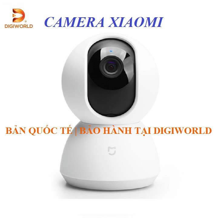 [Bản QTE-BH DIGI WORLD] Camera IP wifi Xiaomi Mi Home 360 1080P xoay 360 độ | đàm thoại 2 chiều | XIAOMI ECOSYSTEM STORE