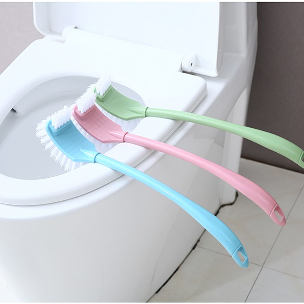 CHỔI CỌ RỬA TOILET 2 ĐẦU CÓ MÓC TREO TIỆN DỤNG 1455 DVG