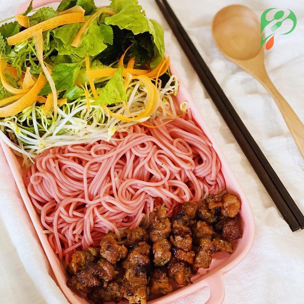 Bún Gạo Lứt Đỏ Ăn Kiêng (LOẠI NGON) 500GR - Bún Lứt Đỏ Giảm Cân EAT CLEAN Cao Cấp