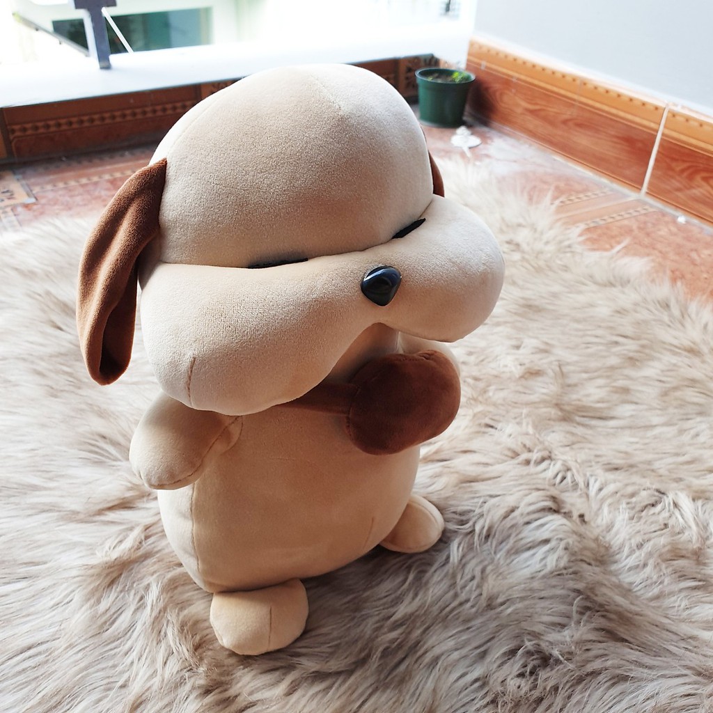 GẤU BÔNG CHÓ PUPPY ĐI HỌC (20CM---&gt;30CM) - THÚ BÔNG CÚN YÊU