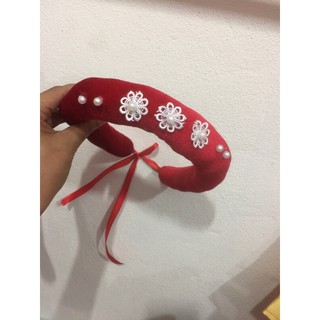 Áo dài cách tân nhung đỏ( hàng đại)