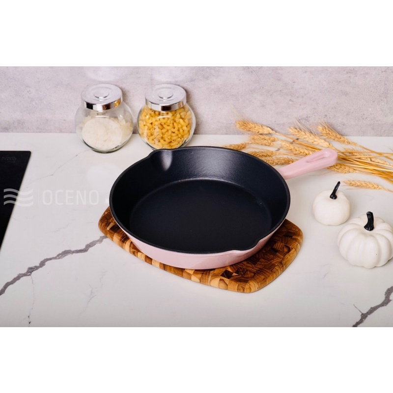 CHẢO GANG OCENO NÔNG LÒNG CÓ VÒI RÓT