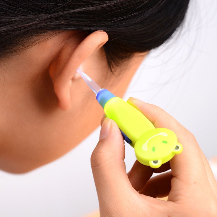 Lấy Ráy Tai Trẻ Em Có Đèn -TẶng 2 viên Pin