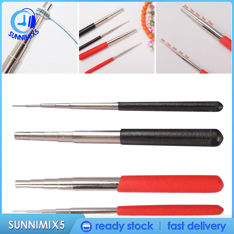 [Trend Technology]Wire Ring Wrapping Step Mandel Stick Steel Jewelry Forming Tool Red