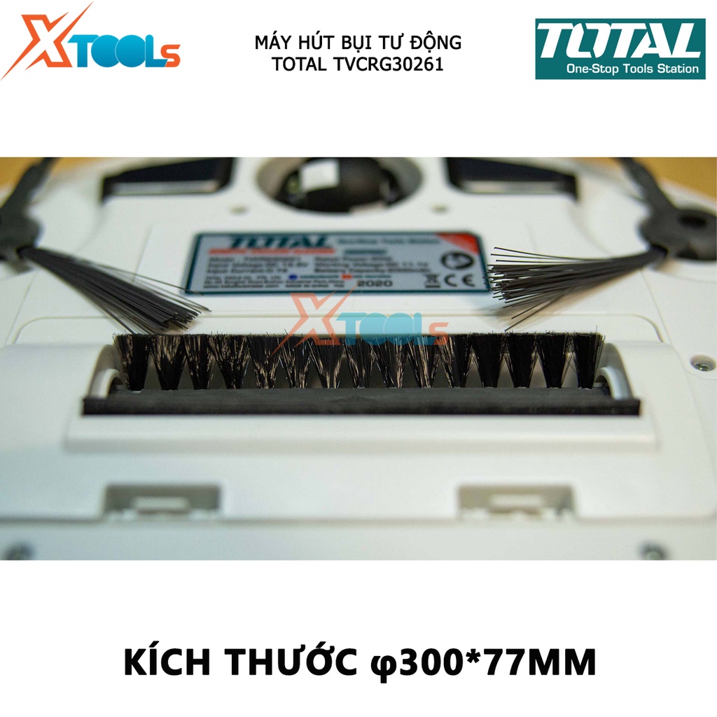 Máy hút bụi tự động TOTAL TVCRG30261 robot quét nhà chính hãng tại [XSAFE][XTOOLs]