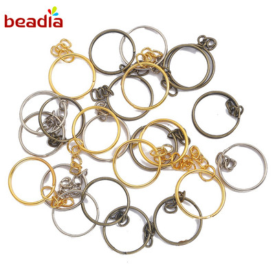 Beadia Set 10 Móc Khóa Beadia Sưu Tập Hạt Trang Sức Bằng Sắt Bền