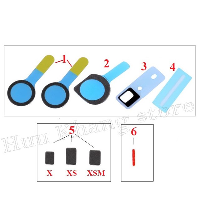 Siu, ron chống bụi camera trên màn hình X/XS/XSM