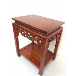 Đôn chữ nhật gỗ Gụ