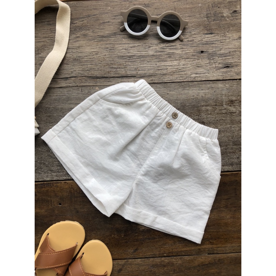 Áo sơ mi ngắn tay đi biển tơ đũi bé trai Đồ đi biển cho bé mềm mại, thoáng mát Quần áo trẻ em