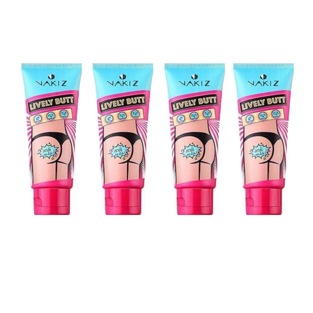 Hàng Hot NAKIZ LIVELY BUTT 〡 Kem thoa thâm, mụn Mông, Bẹn, Nách, Lưng, Nhũ hoa, Cùi chỏ, Đầu gối ঔ𝚑̷