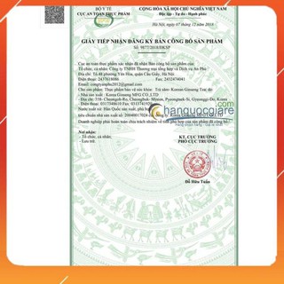 Trà Hồng Sâm Hộp Vàng 100 Gói