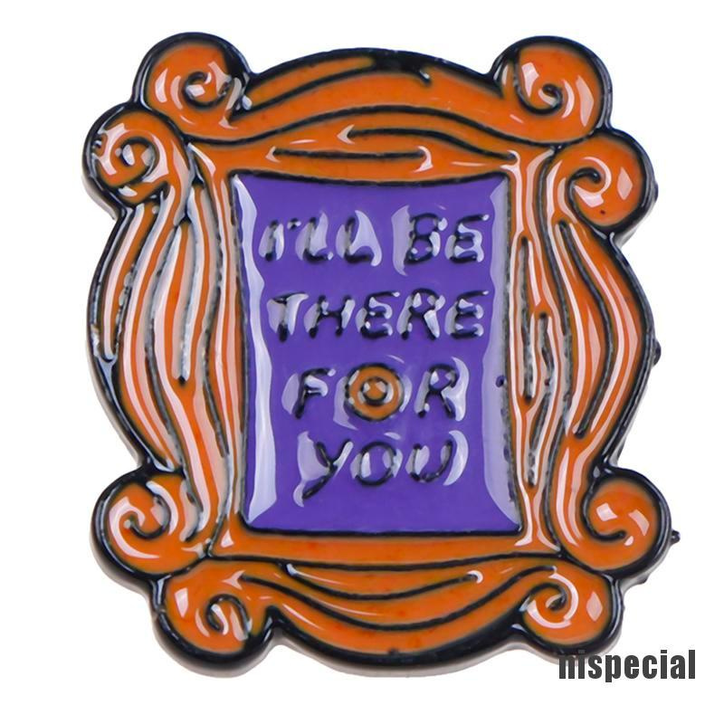 Ghim Cài Áo Tráng Men Họa Tiết TV Trang Trí Quần Áo