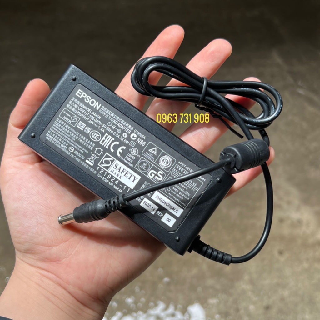 Adapter nguồn cho máy Scan Epson 24V 1.4A