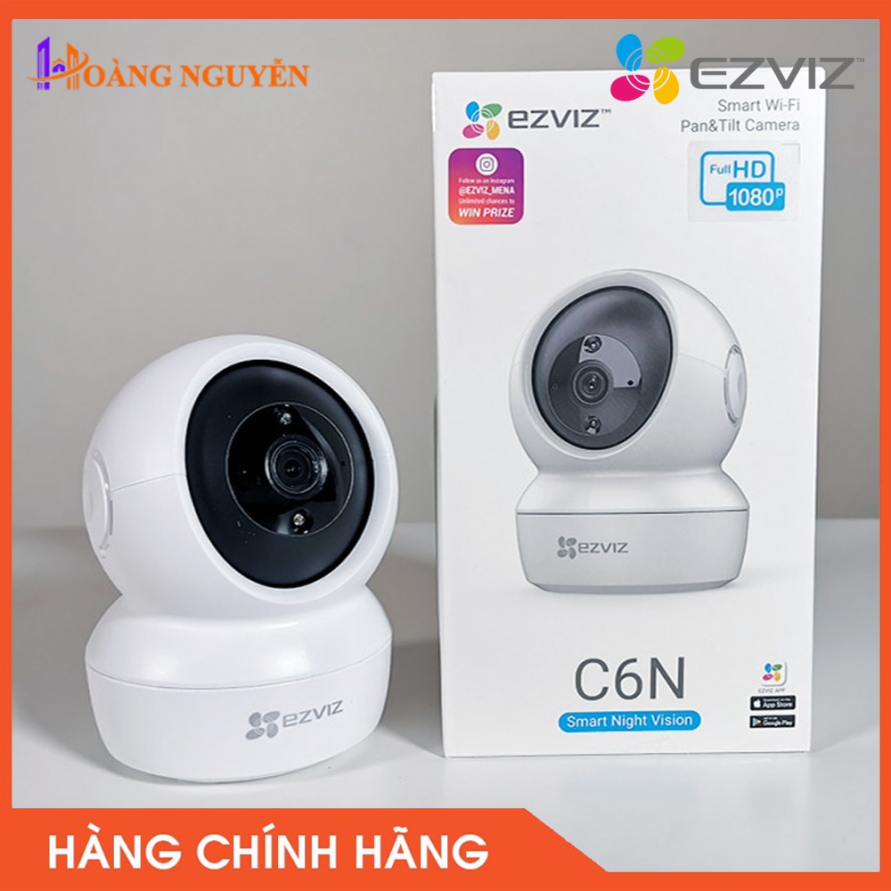 [NHÀ PHÂN PHỐI] Camera Wifi Ezviz CS-CV246 C6N Full HD 1080P (2MP) - Xoay 360, Loa 2 Chiều