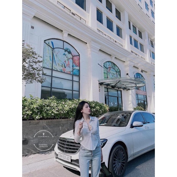 ÁO THUN TĂM CỔ ĐỨC VẠT HỚT TÔM MS12666 (có bán chân váy rút)