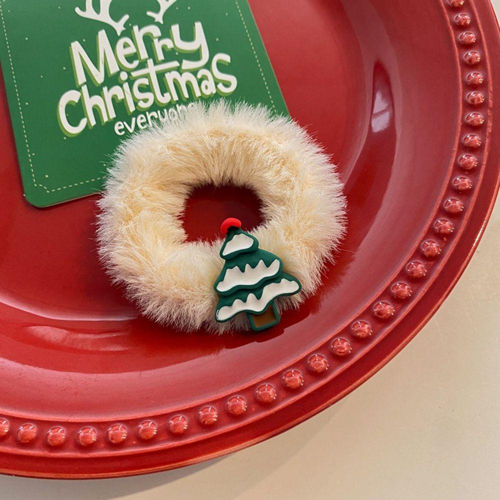 Dây Cột Tóc Phong Cách Giáng Sinh Dễ Thương Ngọt Ngào WMES15H