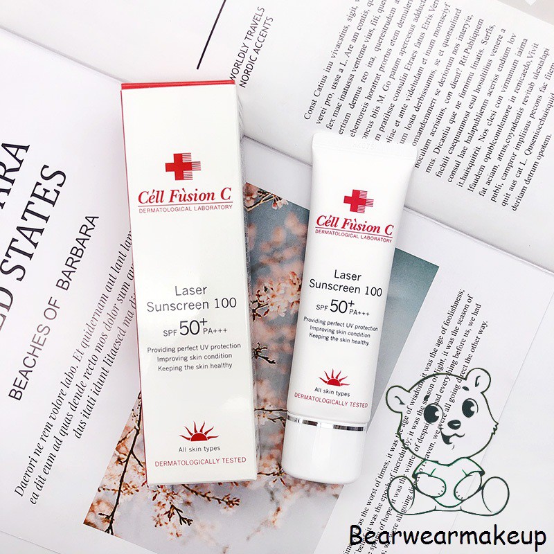 KEM CHỐNG NẮNG CELL FUSION C TONING / LASER / RELIEF CLEAR SUNSCREEN