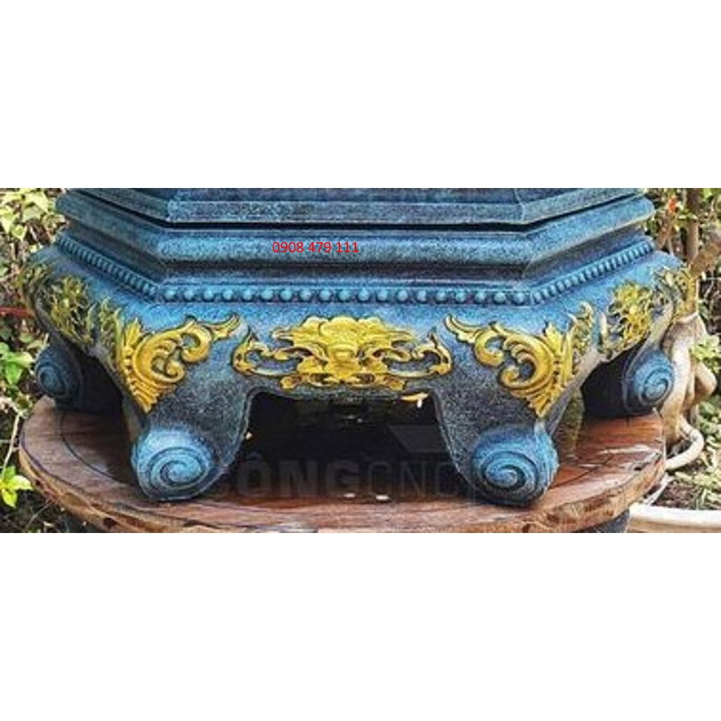 Khuôn đúc đôn chân kỷ dùng cho lục giác 58 , 60 , 65 và chum 55 ABS