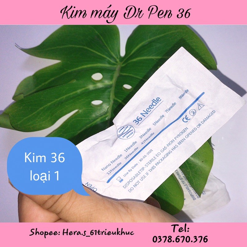 Đầu kim máy Dr Pen kim nano, kim 12, kim 36