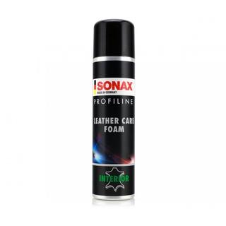 Bọt xịt làm sạch và bảo dưỡng da Sonax Profiline Leather Care Foam 400ml
