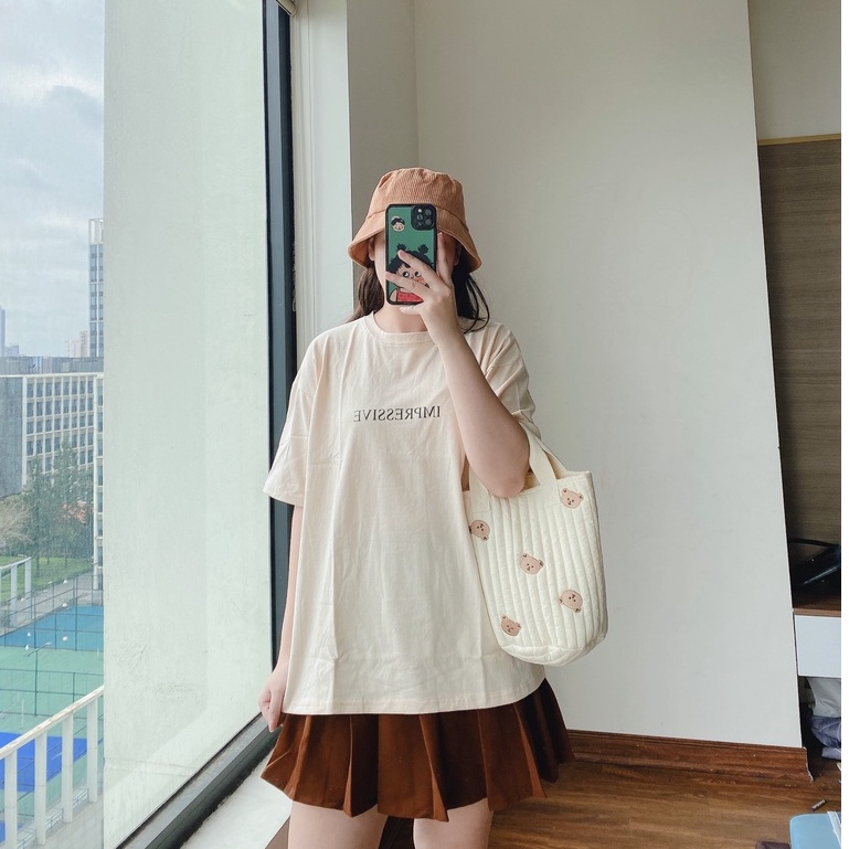 Áo Thun 3158 Impressive PEONYB Unisex [FREESHIP]  Phông form rộng tay lỡ in chữ vintage đường phố hànq uốc Ulzzang