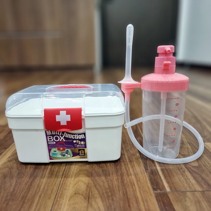 Bình Thụt Rửa Âm Đạo. Bình Xịt Vệ Sinh Vùng Kín Đúng Cách. Kèm Hộp Đựng Sát Khuẩn