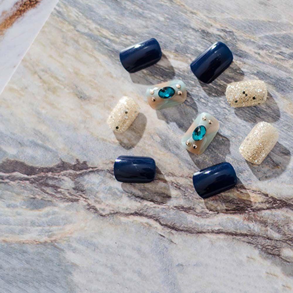 Thẻ Chữ Nhật Nhiều Màu Trưng Bày Móng Tay Nghệ Thuật DIY