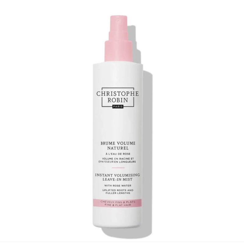 Xịt khoáng làm tăng độ phồng tóc CHRISTOPHE ROBIN INSTANT VOLUMISING LEAVE-IN MIST WITH ROSE WATER