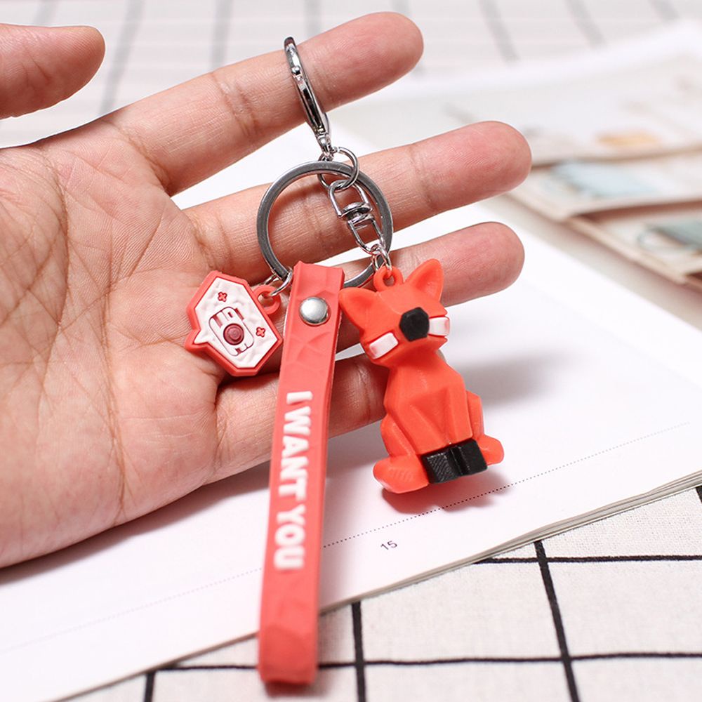 Móc Khóa Hình Động Vật Dễ Thương