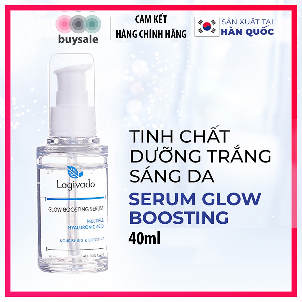 Tinh chất Serum dưỡng trắng da Hàn Quốc chính hãng, se khít lỗ chân lông Glow Boosting 40 ml - Buysales