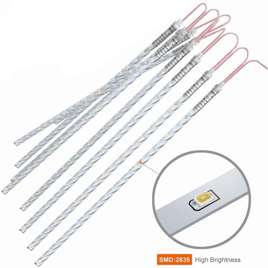 BỘ ĐÈN LED SAO BĂNG,ĐÈN HIỆU ỨNG GIỌT NƯỚC MỖI BỘ 8 CÂY 50CM