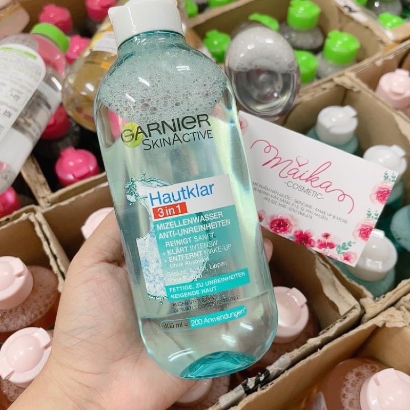 Nước Tẩy Trang Garnier Micellar Cleansing Water 400ml