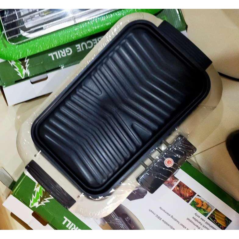 Khay/ Vỉ nướng kim loại màu đen CHỐNG DÍNH kết hợp bếp nướng điện BBQ1909,2005 Tiện dụng