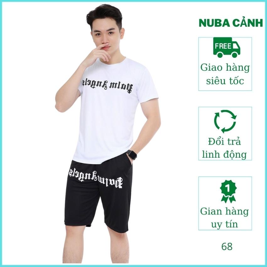 Đồ bộ nam thun thể thao mềm mịn thoáng mát thời trang AT 68
