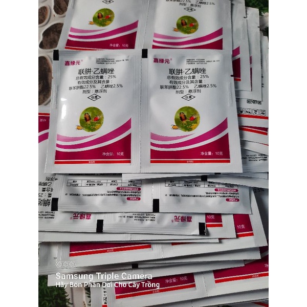 Thuốc Trị Nhện Đỏ Hoa Hồng gói 10gram