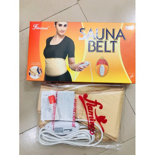 ⚡ĐAI QUẤN NÓNG SAUNA BELT CAO CẤP ẤN ĐỘ⚡ - GIẢM EO SIÊU TỐC - GIẢM MỠ BỤNG THỪA [ĐẶC BIỆT PHỤ NỮ SAU SINH]