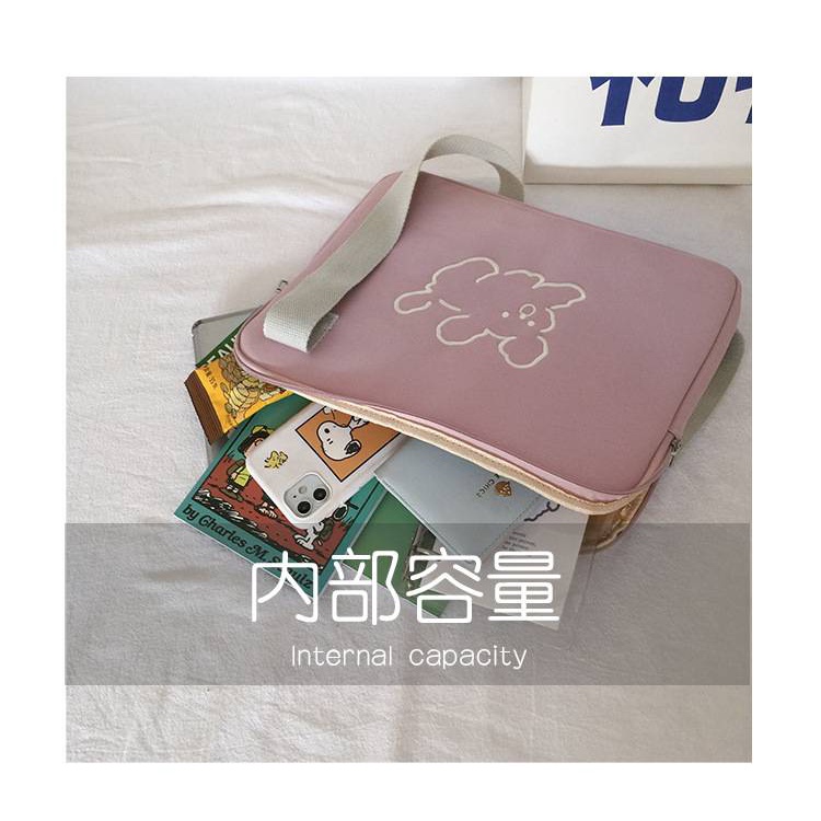 Túi Đựng Máy Tính Bảng Ipad11 Inch 13 Inch Kiểu Dáng Hoạt Hình Hàn Quốc Cao Cấp